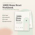 ADHD Cleaning Planner Printable | Home Reset Workbook, Cleaning Paralysis Rescue Kit & ADHD Cleaning Checklist PDF